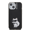Karl Lagerfeld IML Aquarelle Choupette tok iPhone 15-höz fekete - 1. kép