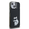 Karl Lagerfeld IML Aquarelle Choupette tok iPhone 15-höz fekete - 2. kép