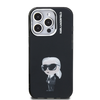 Karl Lagerfeld IML Aquarelle Karl tok iPhone 15 Pro Max készülékre fekete - 1. kép