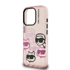 Karl Lagerfeld IML Multi K&CH Heads tok iPhone 16 Pro Pink - 3. kép