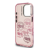 Karl Lagerfeld IML Multi K&CH Heads tok iPhone 16 Pro Pink - 4. kép