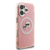 Karl Lagerfeld IML K&CH Heads Repeated Logo MagSafe tok iPhone 16 Pink tok - 2. kép