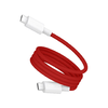 OnePlus SUPERVOOC Charge USB-C/USB-C Adat Mágneses Kábel 10A 1.2m Piros - 0. kép