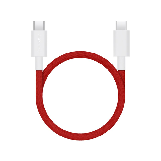 OnePlus SUPERVOOC Charge USB-C/USB-C Adat Mágneses Kábel 10A 1.2m Piros
