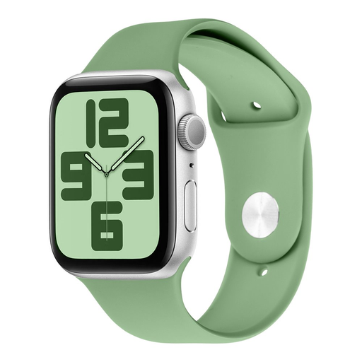 OBAL:ME szilikon szíj Apple Watch 42-49mm M-L Zöld