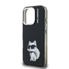 Karl Lagerfeld IML Aquarelle Choupette tok iPhone 16 Pro fekete - 3. kép