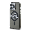 Karl Lagerfeld IML Glitter Karl and Choupette Sketch MagSafe tok iPhone 15 Pro Max-hoz fekete - 0. kép
