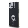 Karl Lagerfeld IML Aquarelle Karl tok iPhone 15-höz fekete - 0. kép