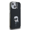 Karl Lagerfeld IML Aquarelle Karl tok iPhone 15-höz fekete - 2. kép