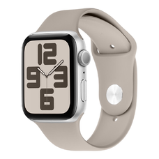 OBAL:ME szilikon szíj Apple Watch 38-41mm S-M Bézs,