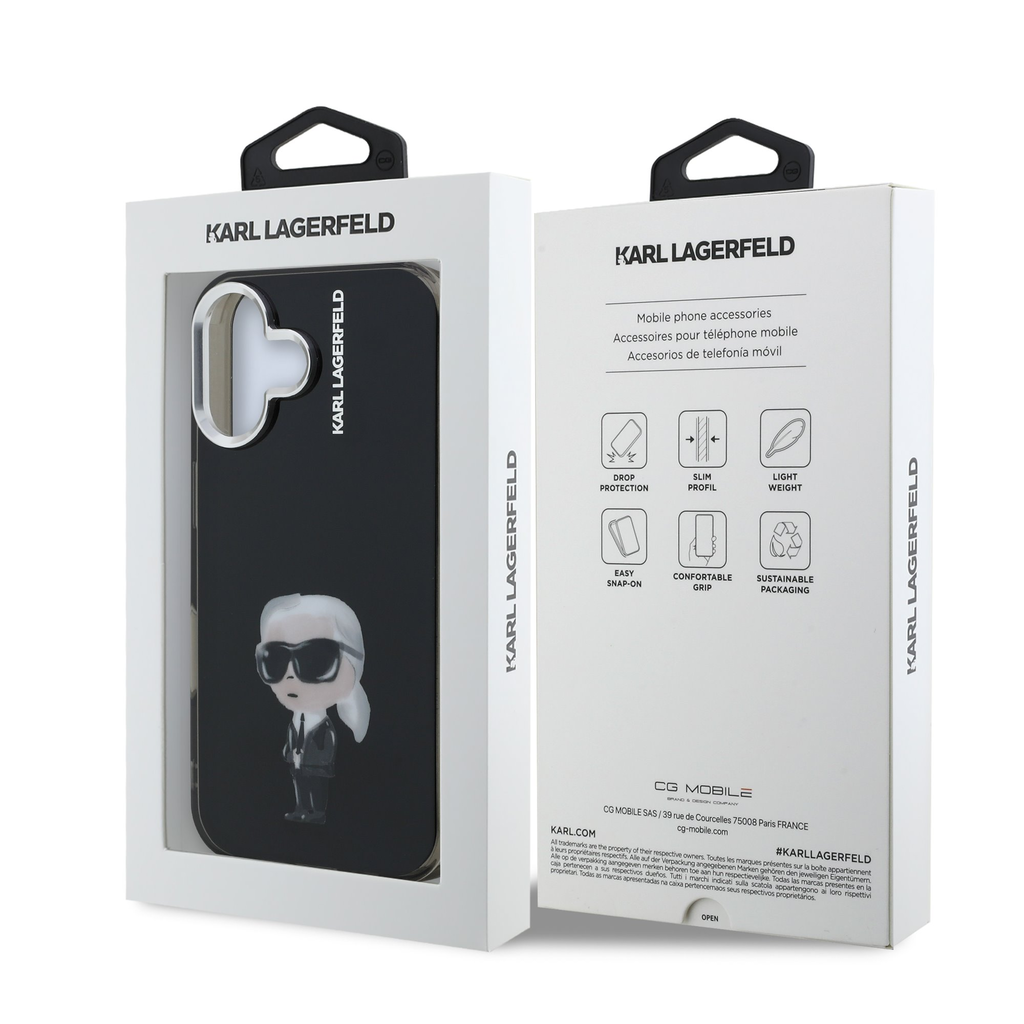  iPhone 16 Karl Lagerfeld IML Aquarelle Karl tok - 7