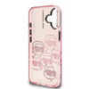 Karl Lagerfeld IML Multi K&CH Heads tok iPhone 16-hoz rózsaszín - 4. kép