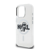 Karl Lagerfeld IML Glitter Karl and Choupette Sketch MagSafe tok iPhone 16 Pro Max Transparent tok - 3. kép