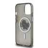 Karl Lagerfeld IML Glitter Karl és Choupette Sketch MagSafe tok iPhone 15-höz fekete - 4. kép