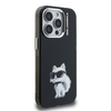 Karl Lagerfeld IML Aquarelle Choupette tok iPhone 15 Pro Max fekete - 2. kép