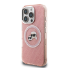 Karl Lagerfeld IML K&CH Heads Repeated Logo MagSafe tok iPhone 16 Pro Pink tok - 0. kép