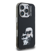 Karl Lagerfeld IML Aquarelle Karl és Choupette tok iPhone 16 Pro fekete tok - 2. kép