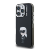 Karl Lagerfeld IML Aquarelle Karl fekete tok iPhone 16 Pro-hoz - 0. kép