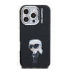 Karl Lagerfeld IML Aquarelle Karl fekete tok iPhone 16 Pro-hoz - 1. kép