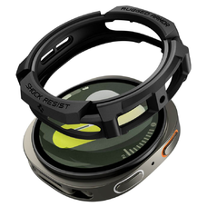 Spigen Rugged Armor Samsung Galaxy Watch 8 (44 Mm) Matt Fekete tok