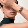 Tech-protect Nylon Stripe Xiaomi Smart Band 8 / 9 / 10 / Nfc Rózsaszín/szürke szíj - 2. kép