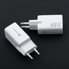 FORCELL F-ENERGY Mini GaN III VT-36 utazó töltő 1 x Type C + 1x USB A aljzattal, PD QC4.0 45W fehér - 3. kép