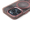 Wozinsky Glitter Case with Mag Safe for Samsung Galaxy S24 FE - Pink with Glitter - 3. kép