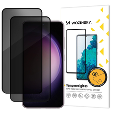 Wozinsky Privacy Glass edzett üveg Samsung Galaxy M16-hoz, 2 db – üvegfólia