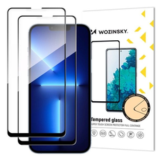 Wozinsky Full Glue edzett üveg Xiaomi Redmi 14C 5G, 2 darabos csomag üvegfólia