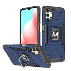 Wozinsky Ring Armor kemény hibrid tok + mágneses tartó Samsung Galaxy A23 kék tok