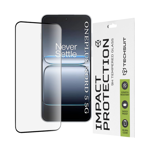 Techsuit - 111D Teljes Fedezet / Teljes Ragasztású Üveg - OnePlus Nord 5 - Fekete üvegfólia Techsuit - 111D Teljes Fedezet / Teljes Ragasztású Üveg - OnePlus Nord 5 - Fekete üvegfólia