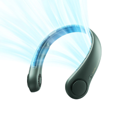 Jisulife Nyak Ventilátor Life3 Hordozható USB Nyak Ventilátor - Zöld