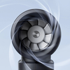 Jisulife Kézi Ventilátor Life9 3600mAh Hordozható USB Ventilátor - Fekete - 4. kép
