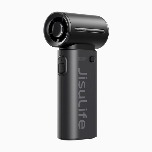 Jisulife Kézi Ventilátor Life9 3600mAh Hordozható USB Ventilátor - Fekete