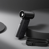 Jisulife Kézi Ventilátor Life9 5000mAh Hordozható USB Ventilátor - Fekete - 3. kép