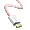 Baseus - Data Cable Dynamic 4 Series (P10381400411-01) - Type-C, Gyors töltés, 100W, 480Mbps, Intelligens chip, 2m - Rózsaszín - 3. kép