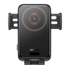 Baseus - Vezeték nélküli autós szellőzőrács tartó Wisdom Pro (C40381501123-00) - 15W, 360°, Automatikus tekercs igazítás, LED fény, 7.2 inch - Fekete - 1. kép