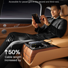 Baseus - Autós töltő PrimeTrip VW1 (C00069000121-00) - 3x USB, 3x Type-C, 105W, Gyors töltés, 60W Visszahúzható kábel - Fekete - 1. kép