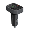 Baseus - FM Modulátor és Autós Töltő S-09 Lite (C10762300113-00) - Bluetooth 5.0, USB, USB-C, Kijelző, PD18W - Fekete Színben - 2. kép