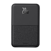 Baseus - MagPro mágneses Power Bank PPCXZ05 (P10064101123-00) - USB-C, 5000mAh, 20W, MagSafe, Type-C kábel, 3A, 30cm - Fekete - 0. kép