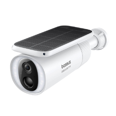 Baseus - Kültéri Biztonsági Kamera S1 (S0SW002130) - Napelemes, 2K, 8GB, Kétirányú Audio, Éjjellátó, 10.400mAh - Fehér