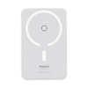 Baseus - MagPro mágneses külső akkumulátor PPCXZ05 (P10064101223-00) - USB-C, 5000mAh, 20W, MagSafe, Type-C kábel, 3A, 30cm - Fehér - 3. kép