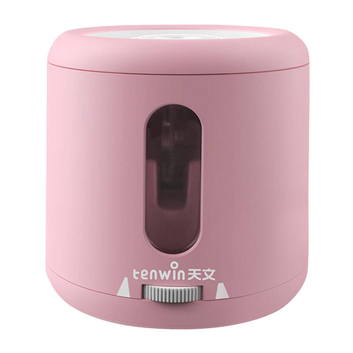 Ceruzahegyező Tenwin 8035-4 elem/USB (rózsaszín)