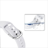 Szilikon Szíj TYS Samsung Galaxy Watch 40 / 41 / 42 / 43 / 44 mm - sötétkék - 1. kép