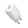 JELLICO fali töltő EU01 2.4A 12W 1xUSB + micro kábel Fehér - 1. kép