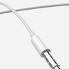 JELLICO vezetékes fülhallgató EP2A JACK 3.5MM mikrofonnal 1.2M Fehér - 1. kép