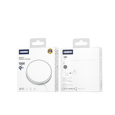 JELLICO bezdrôtová nabíjačka MagSafe W11 15W Biela JELLICO bezdrôtová nabíjačka MagSafe W11 15W Biela