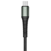 JELLICO kábel B10 Micro USB 3.1A 1M Fekete - 0. kép