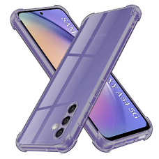  Techsuit - Ütésálló Átlátszó Szilikon Tok - Samsung Galaxy A54 - Füstfekete tok