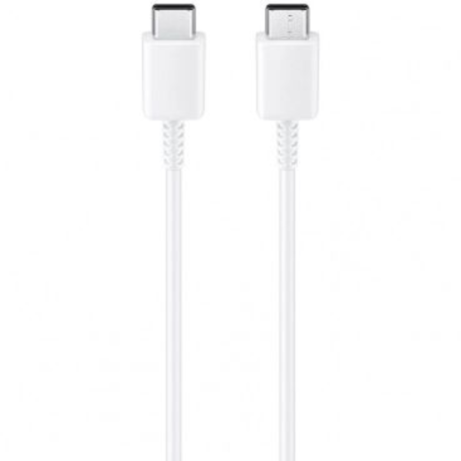 Eredeti kábel Samsung DA705BWE GP-TOU021RFBWW USB-C - USB-C 1M fehér (bulk EU)